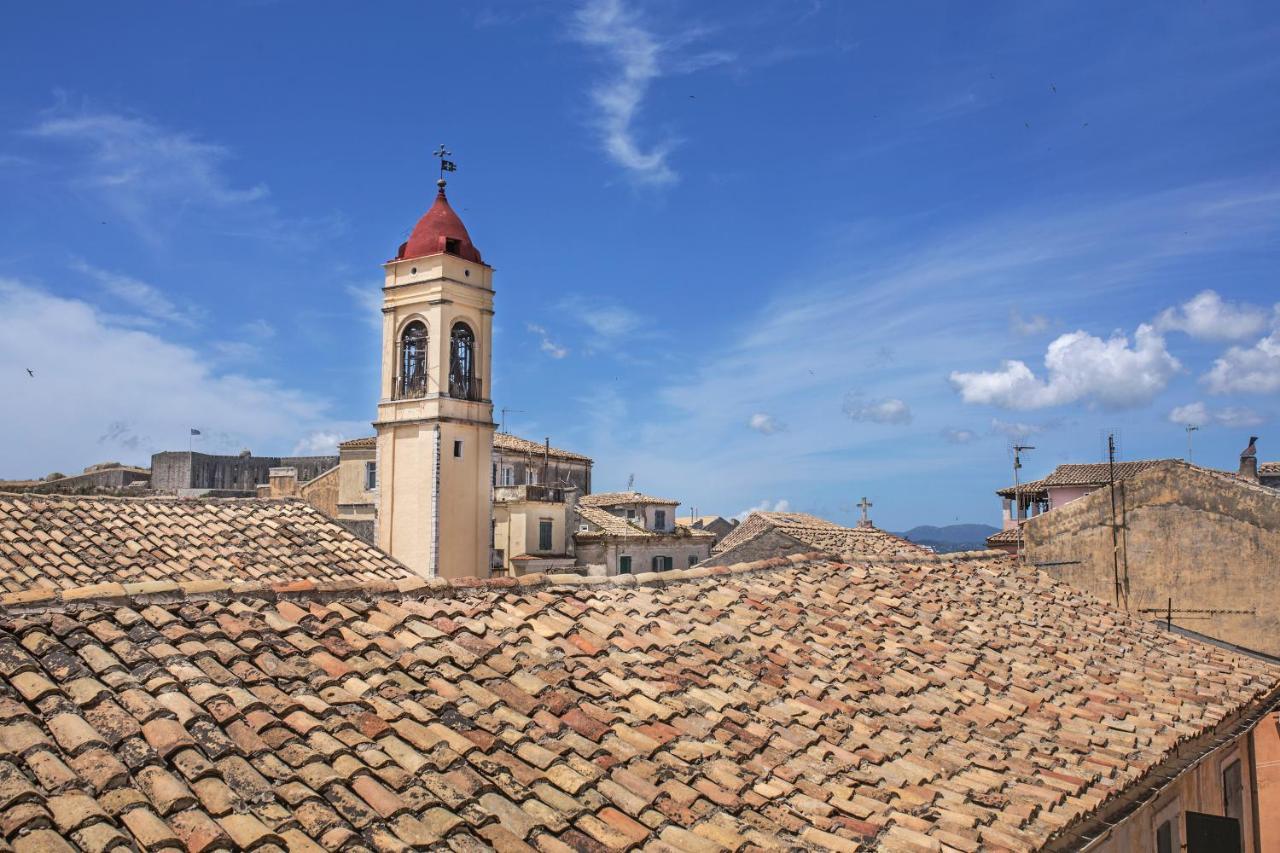 Downtown Apt At Filellinon Corfu  Bagian luar foto
